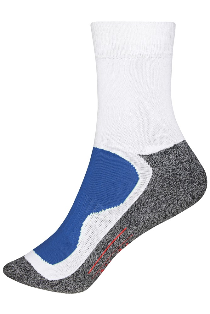 Sport Socks - White/royal (ca. Pantone white
287C)