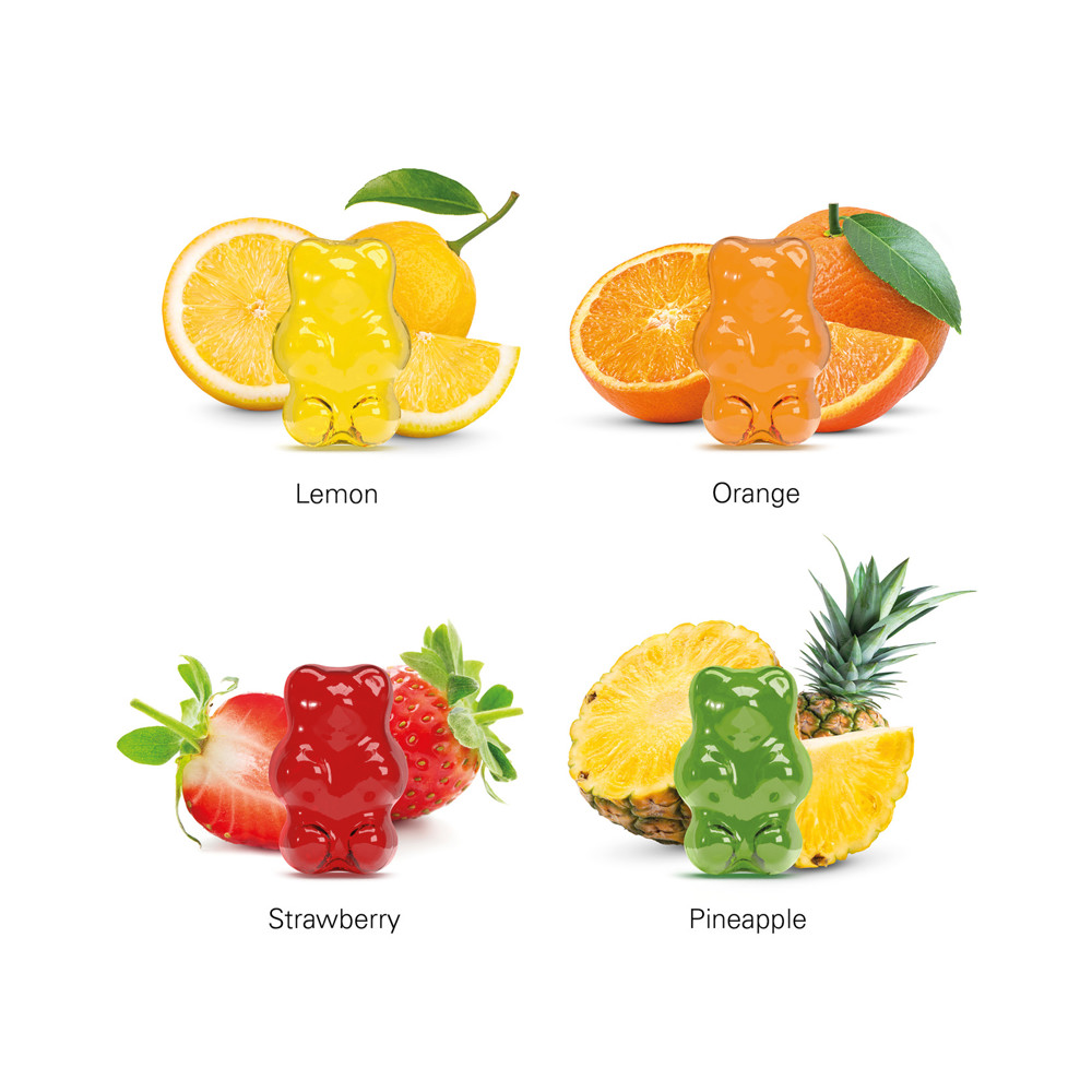 Minitüte 10 g, Folie transparent, Trolli Fruchtgummi Haus