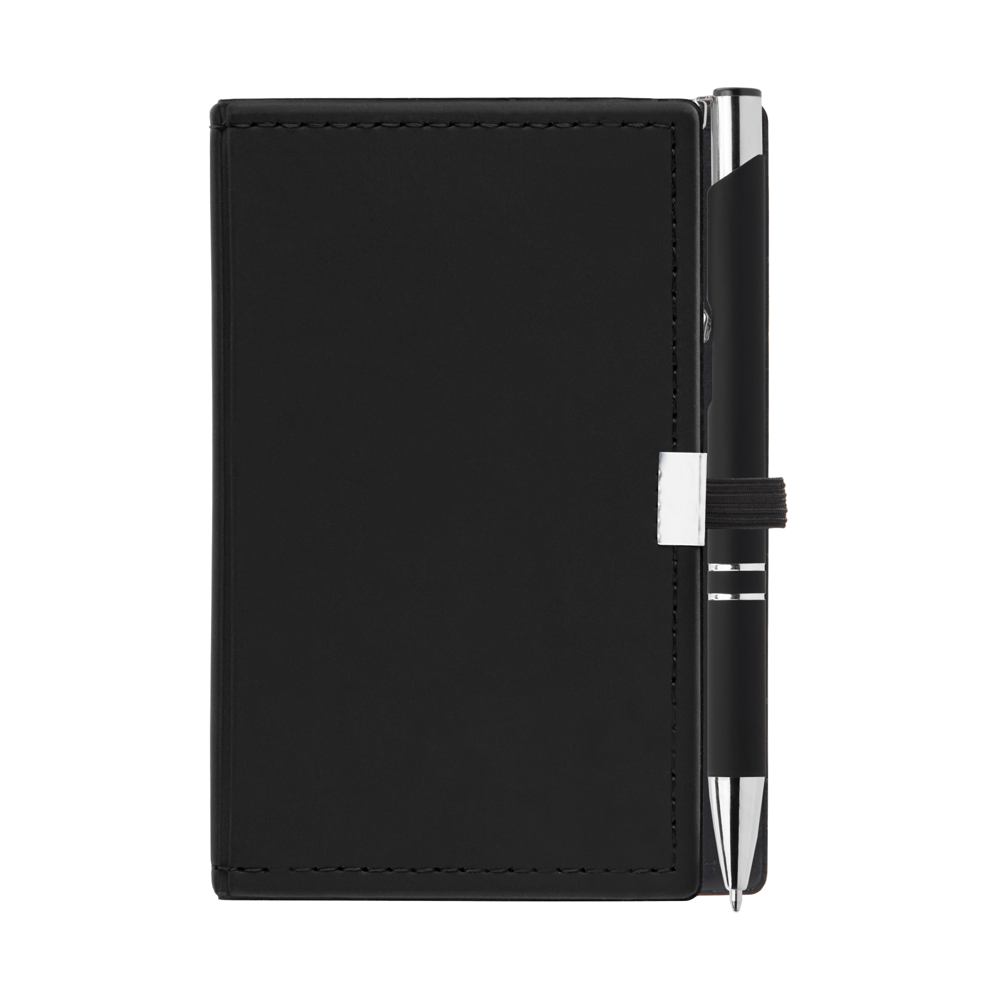 Caddy Notizbuch & Crosby  Kugelschreiber Geschenkset - Farbmix bestellen (#2E334E)