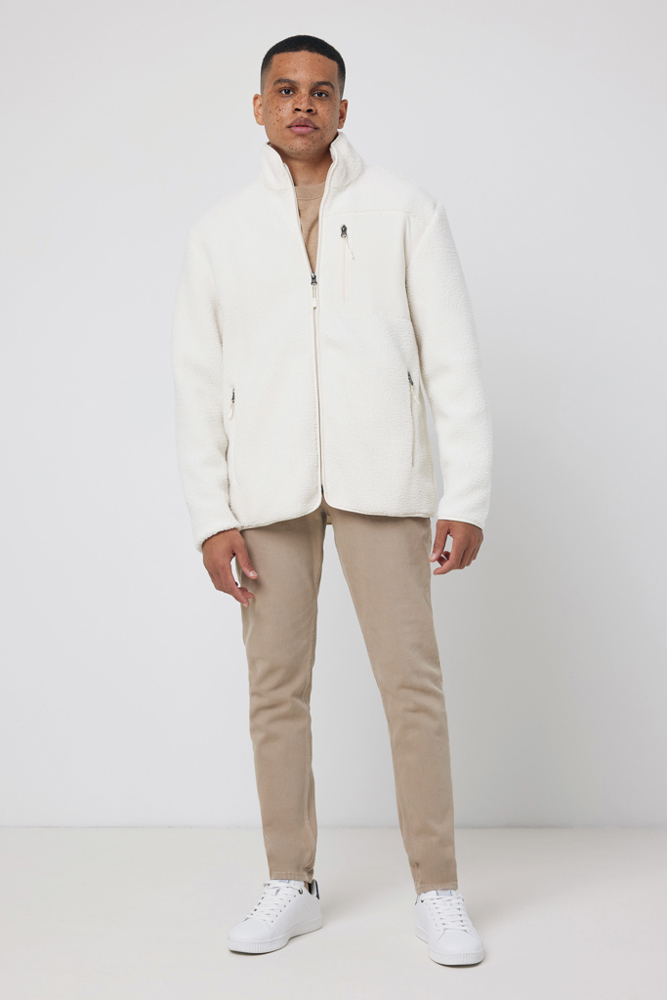 IQONIQ Diran Fleecejacke aus recyceltem Polyesterflor