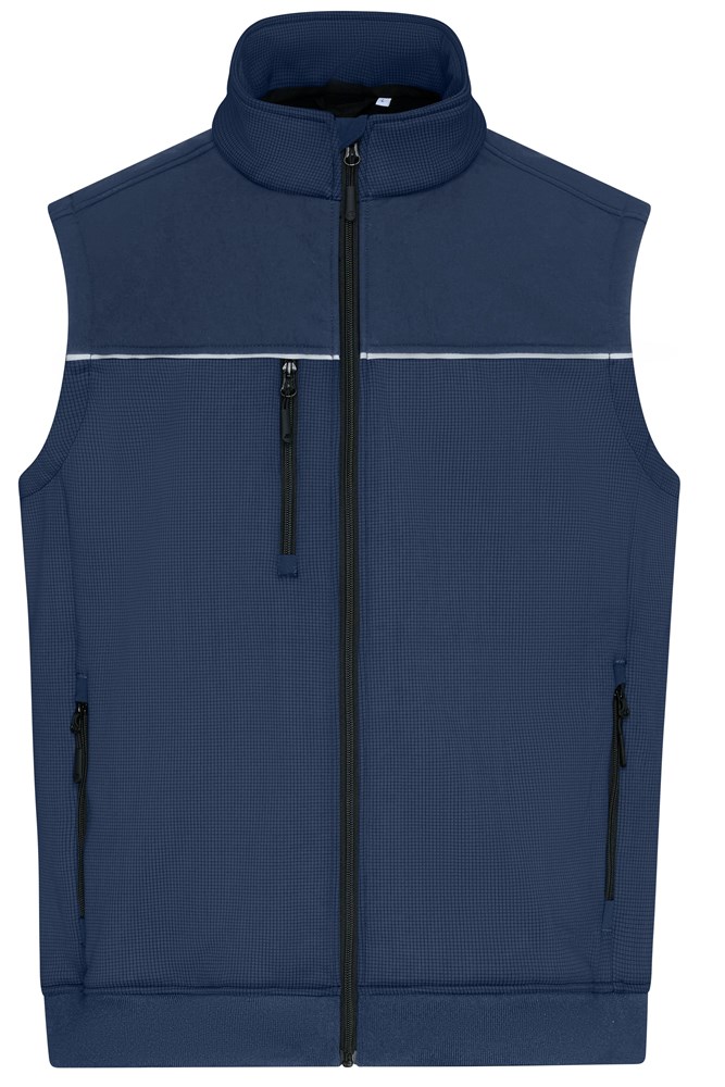Hybrid Workwear Vest - Navy/navy (ca. Pantone 296C)