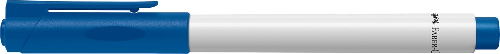 Broadpen Weiß / Schwarz, Schreibfarbe Blau