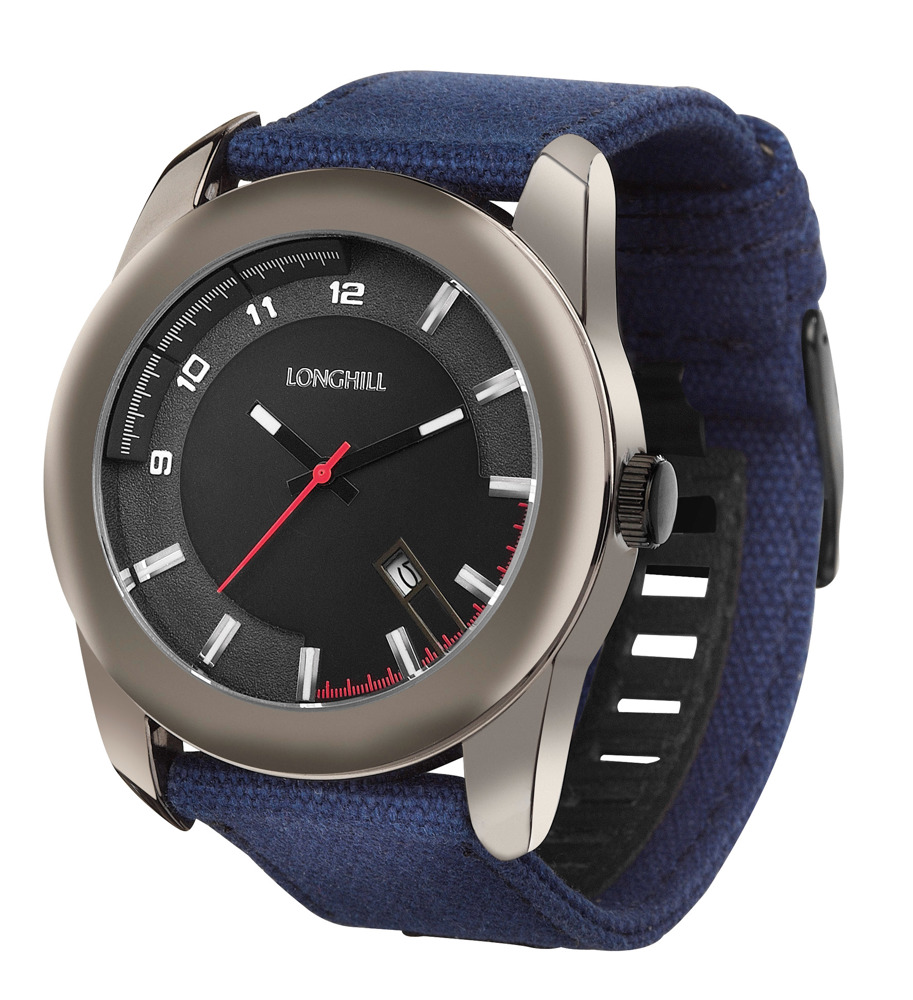 Metalluhr VIGGO - dunkelblau