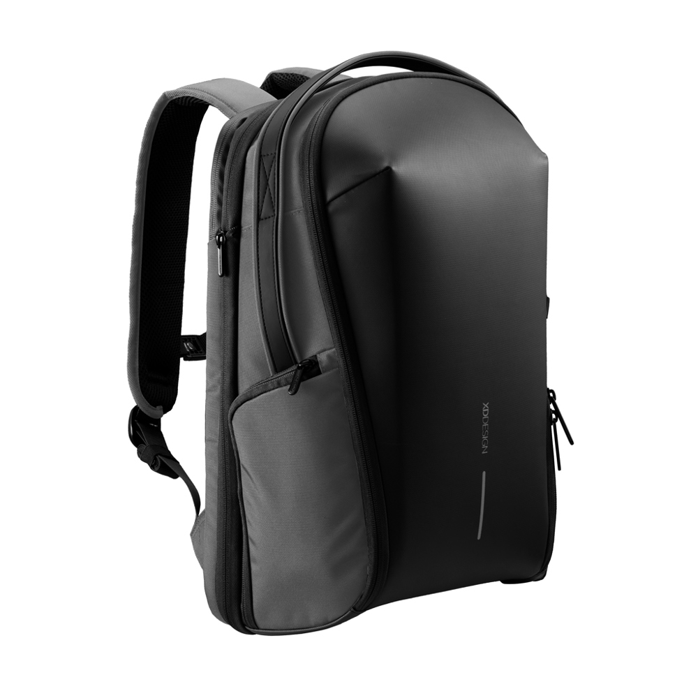 Bizz Rucksack - grau, schwarz (± PMS Cool Grey 11C/ ± PMS Black)