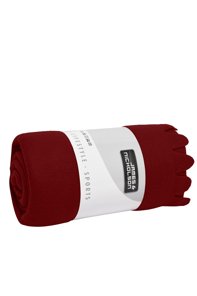 Fleece Blanket - Wine (ca. Pantone 195C)
