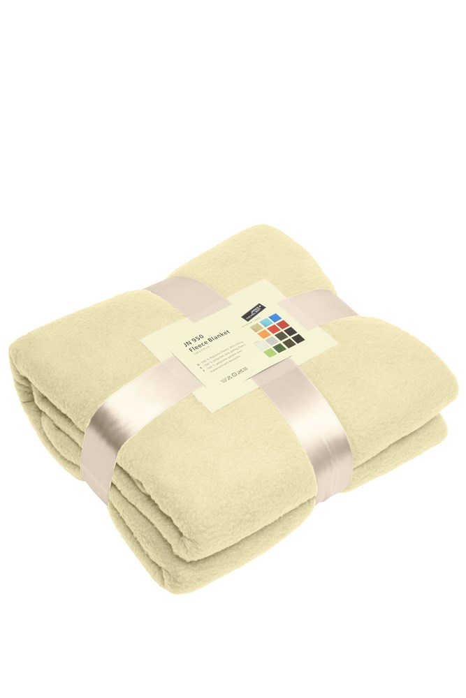 Fleece Blanket - Off-white (ca. Pantone off-white)