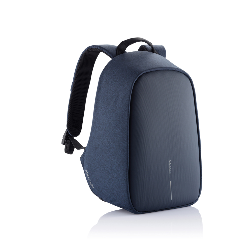 Bobby Hero Small Anti-Diebstahl-Rucksack - navy blau, schwarz (± PMS 539/ ± PMS Black)