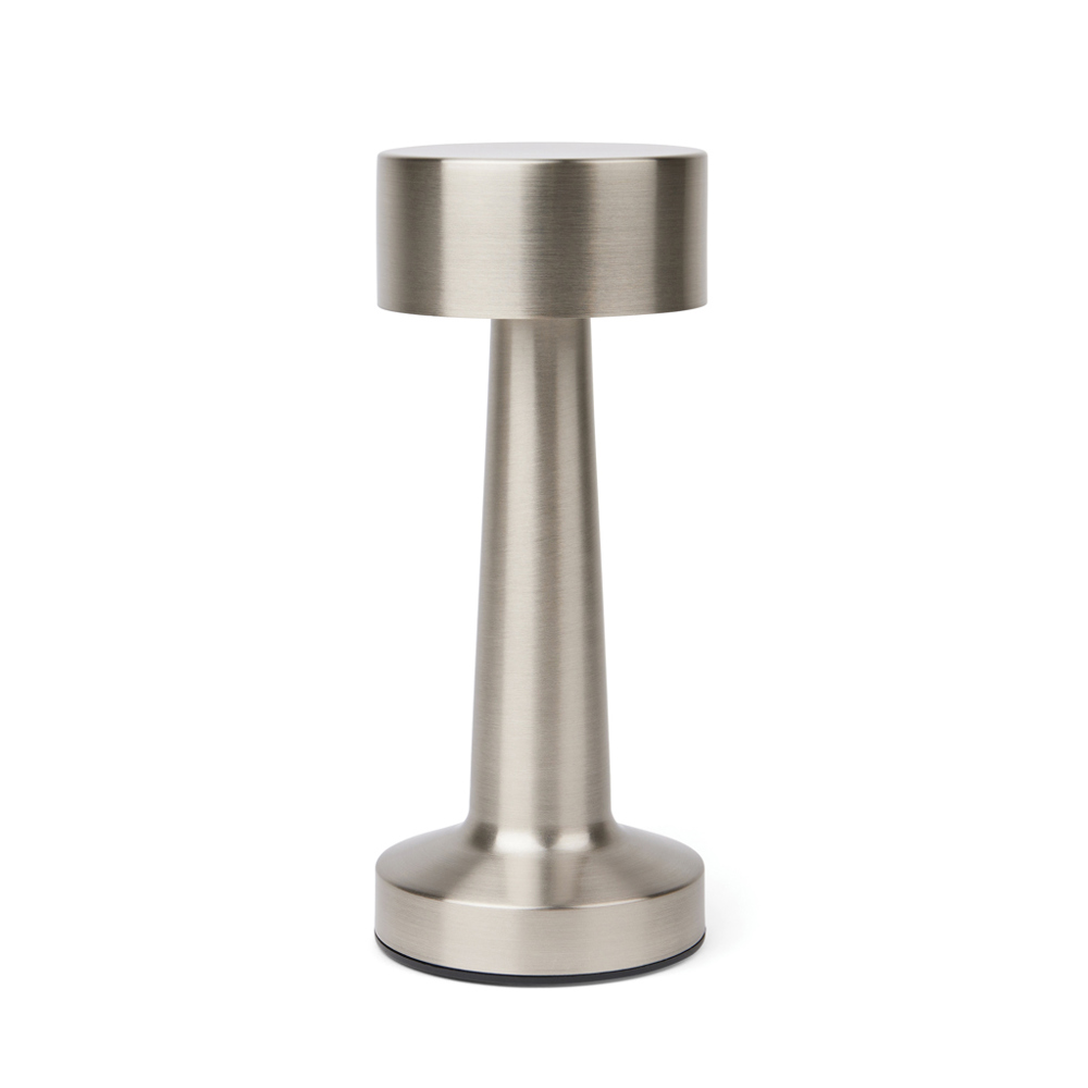 VINGA Maris Tischleuchte aus RCS recyceltem ABS - Silbergrau (± PMS silver grey)