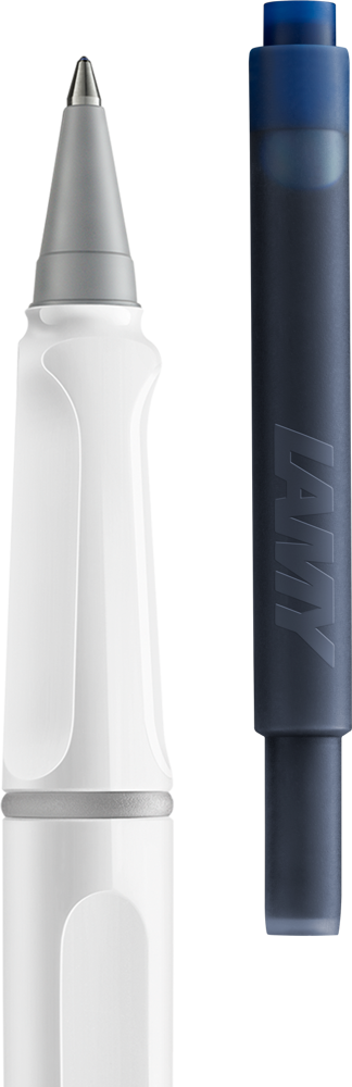 Tintenpatronenroller LAMY safari white