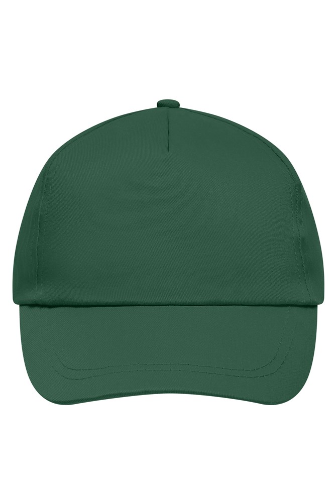 5 Panel Promo Cap Lightly Laminated - Dark-green (ca. Pantone 343C)