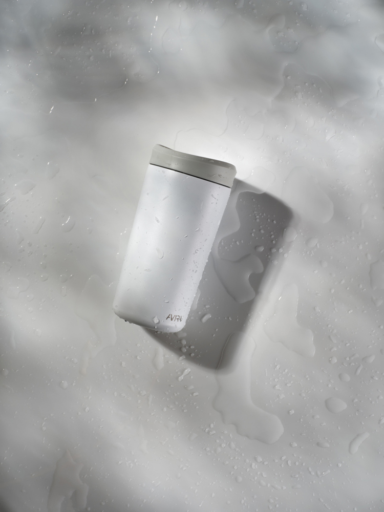 Avira Alix Klickbecher aus RCS rec. Stahl 400ml