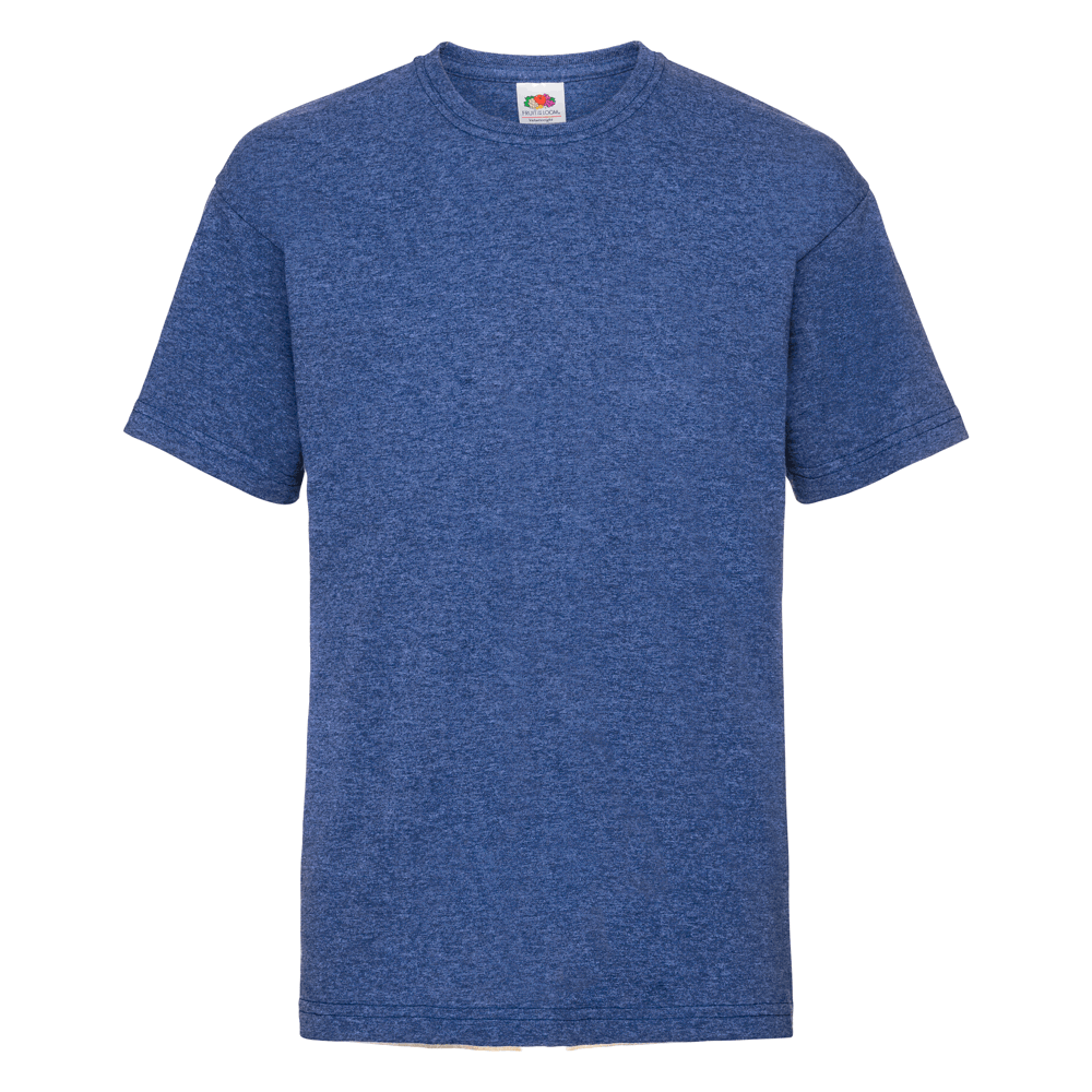 610330 - Kids Valueweight T-Shirt - retro royalblau meliert