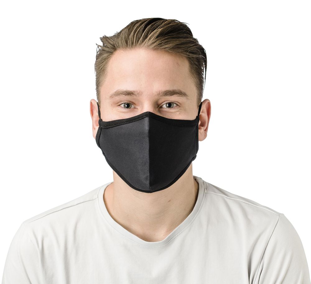 Wiederverwendbare Maske aus Baumwolle und Polyester Riyan