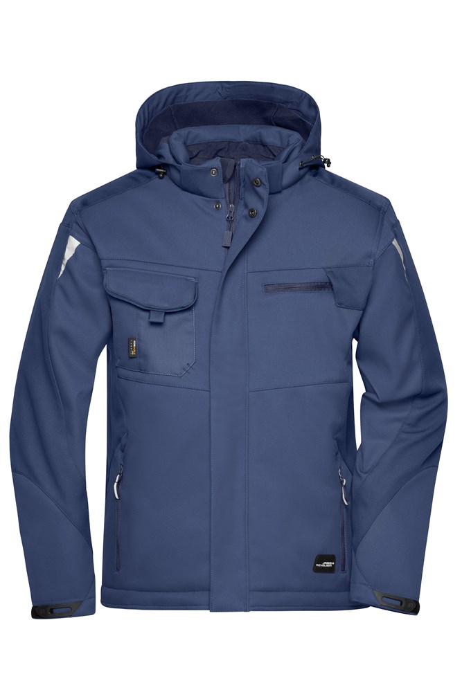 Craftsmen Softshell Jacket - STRONG - - Navy/navy (ca. Pantone 296C)