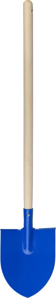 Gartenschaufel aus Holz Ringelblumen - Kobaltblau