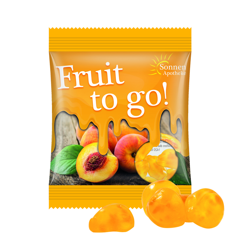 Minitüte 15 g, Folie transparent, Trolli Vitamin Fruchtgummi