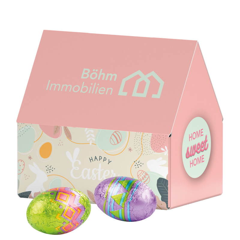 3D-Präsent Haus, Klett Schoko-Ostereier