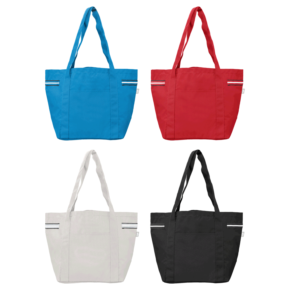 Newport Tragetasche mit Streifenmuster aus recyceltem Material - 20 L