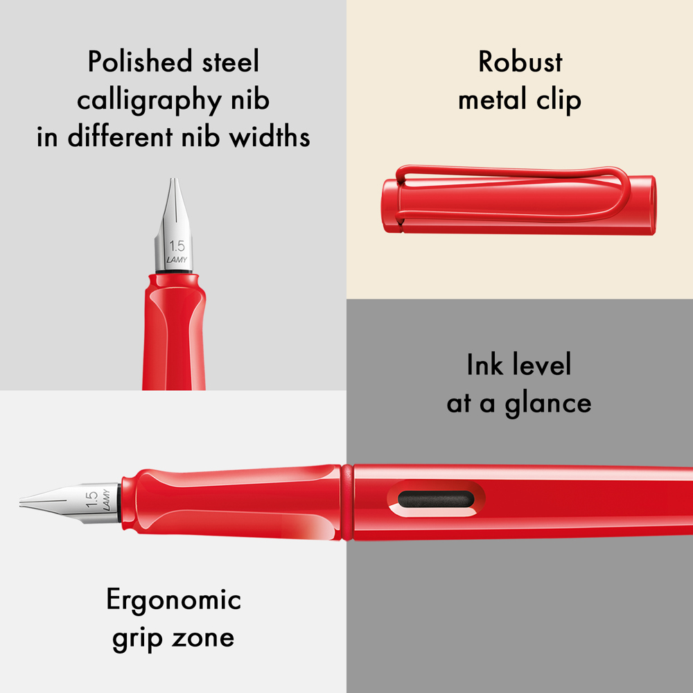 Füllhalter LAMY joy strawberry