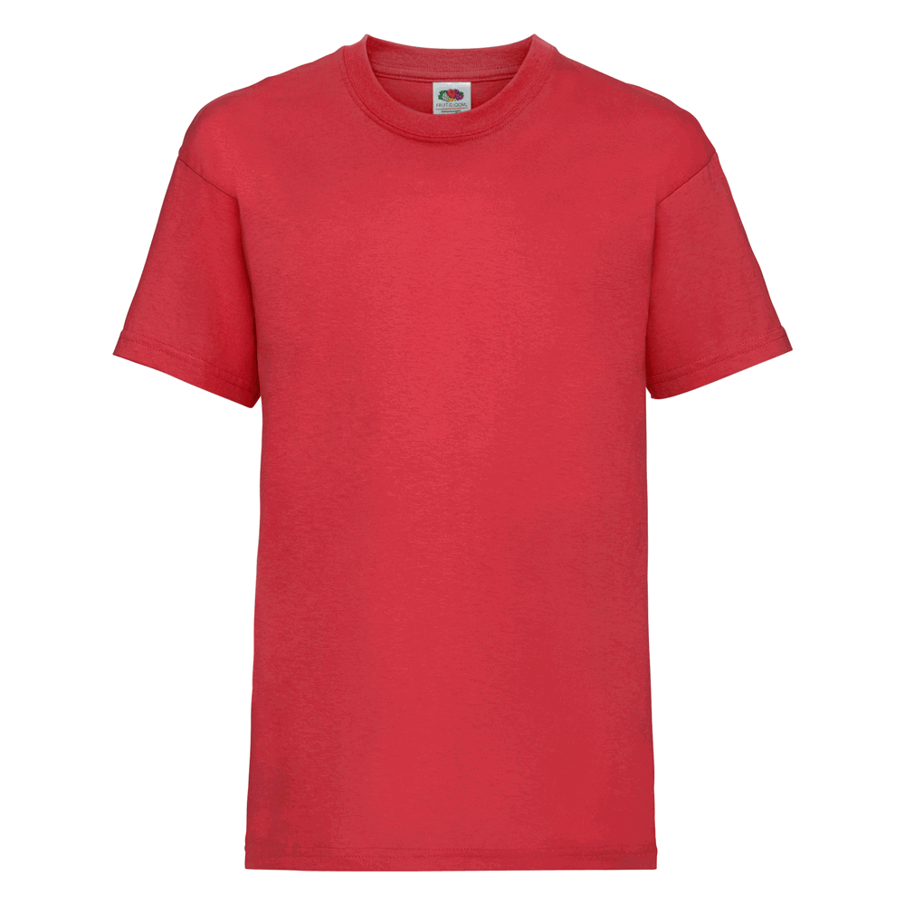 610330 - Kids Valueweight T-Shirt - Rot