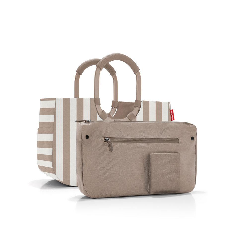 loopshopper M summerstripes coffee