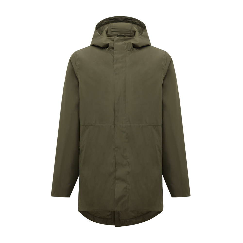 IQONIQ Thelon Parka aus recyceltem Polyester - khaki (± PMS 18-0523 TCX)