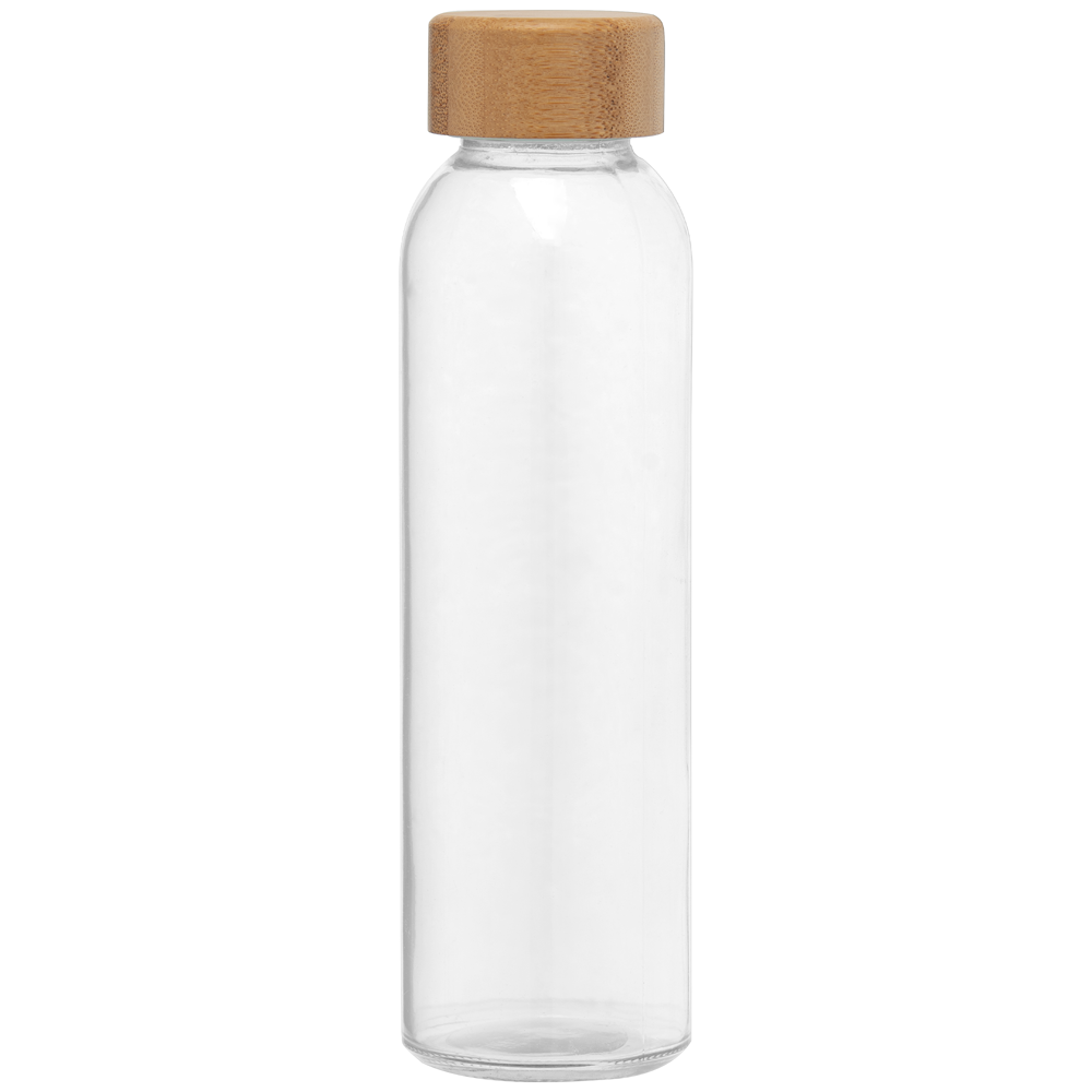 Alpine - 500 ml Glasflasche mit Bambus-Deckel