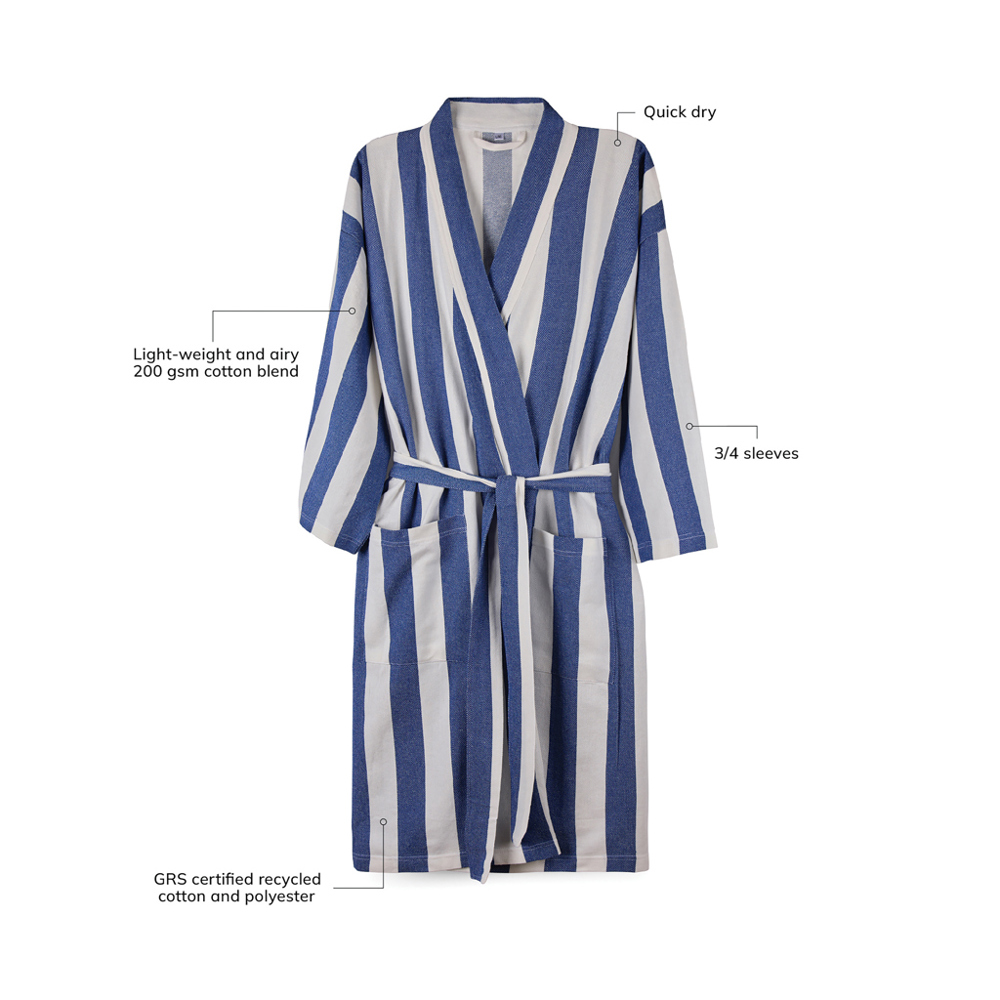 VINGA Ornos GRS Hamam-Bademantel L/XL