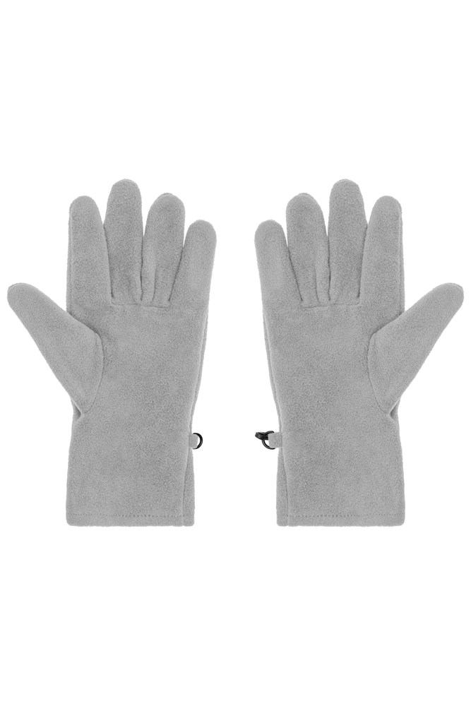 Microfleece Gloves - Grey (ca. Pantone 7537C)