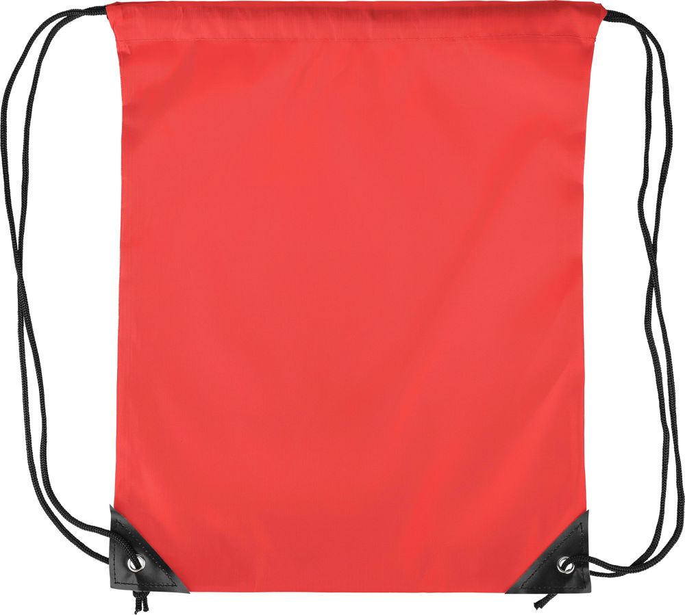 Turnbeutel aus Polyester Stef - rot
