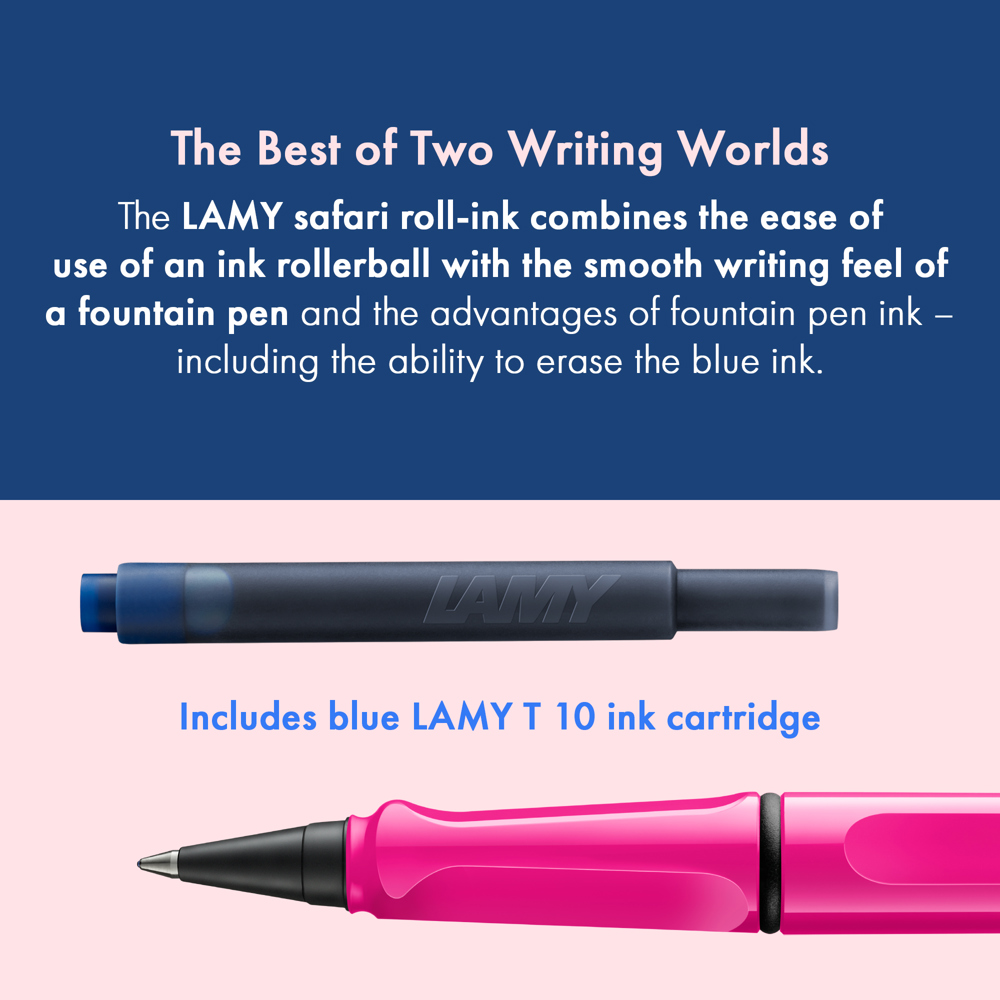 Tintenpatronenroller LAMY safari pink