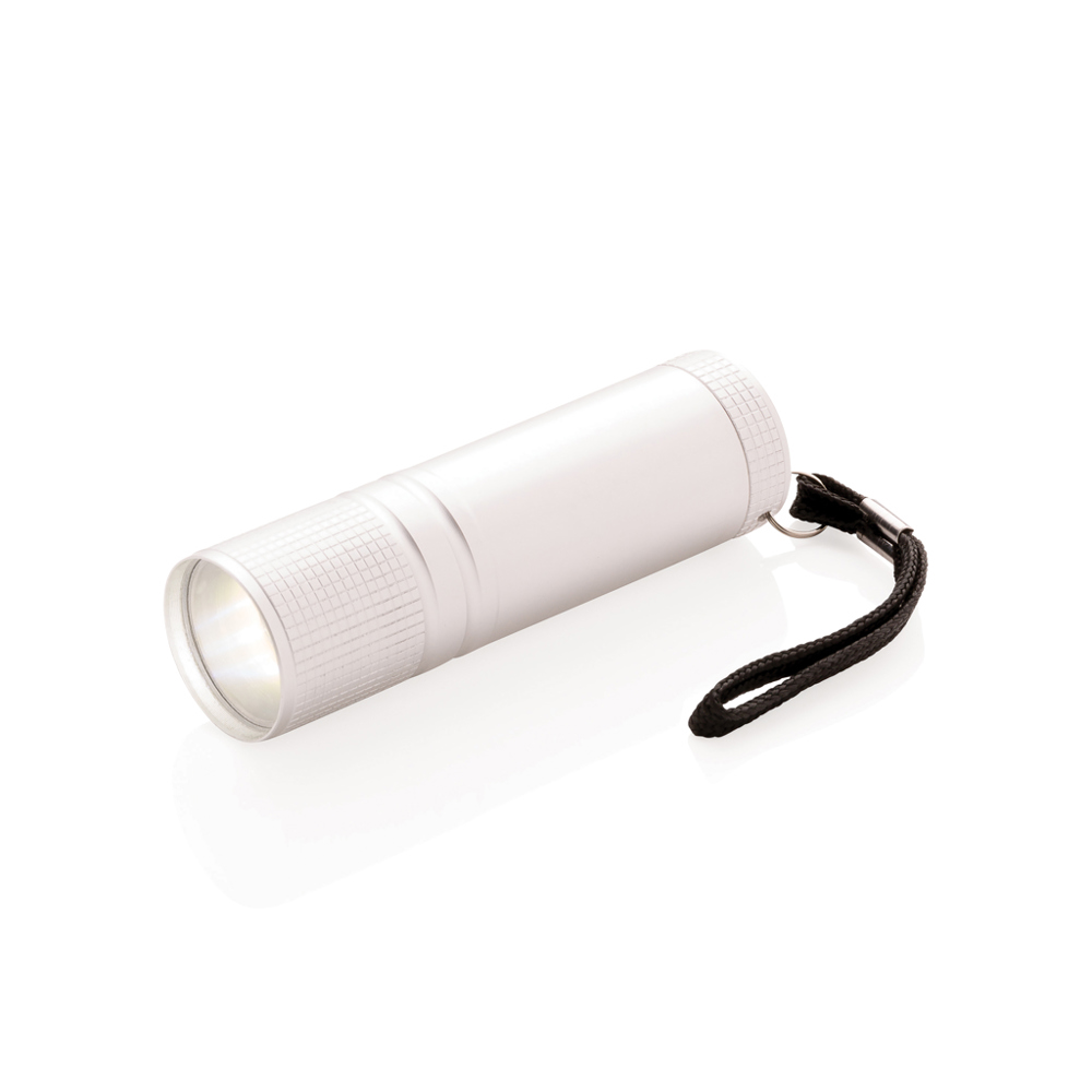 COB Taschenlampe - silber (± PMS 428)