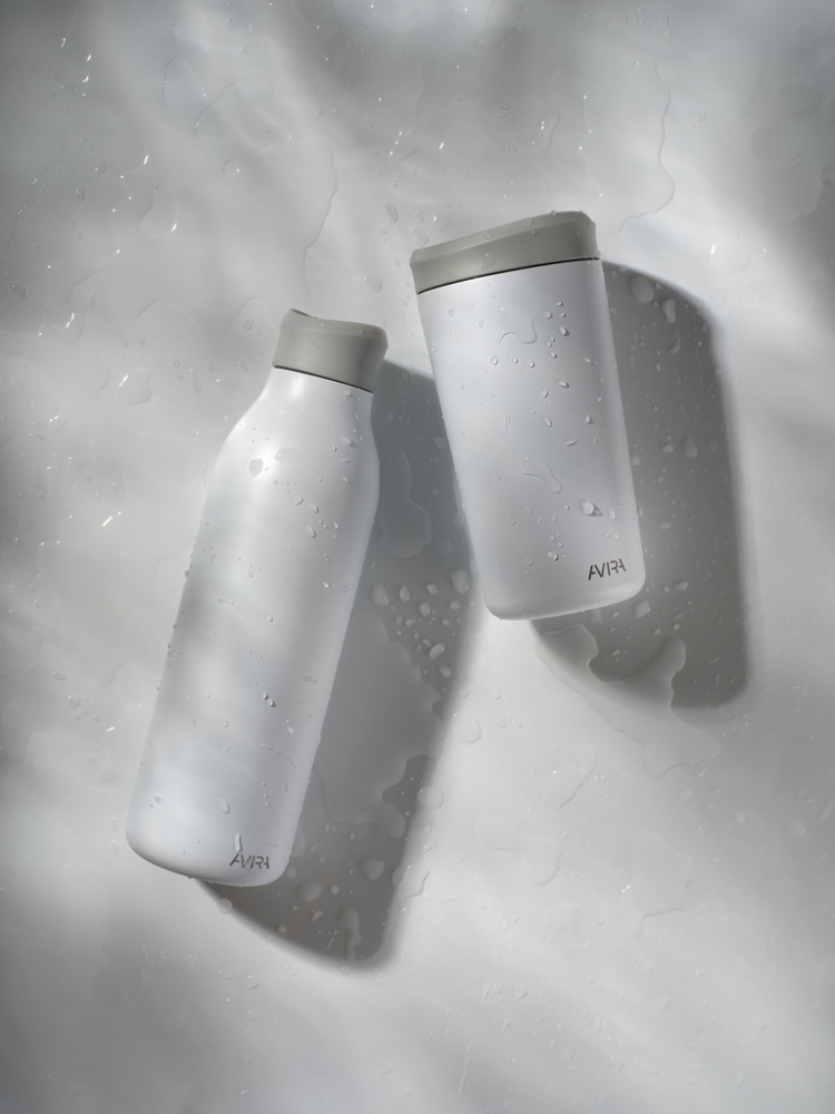 Avira Alok 360 Klick-Wasserflasche aus RCS rec. Stahl, 600ml