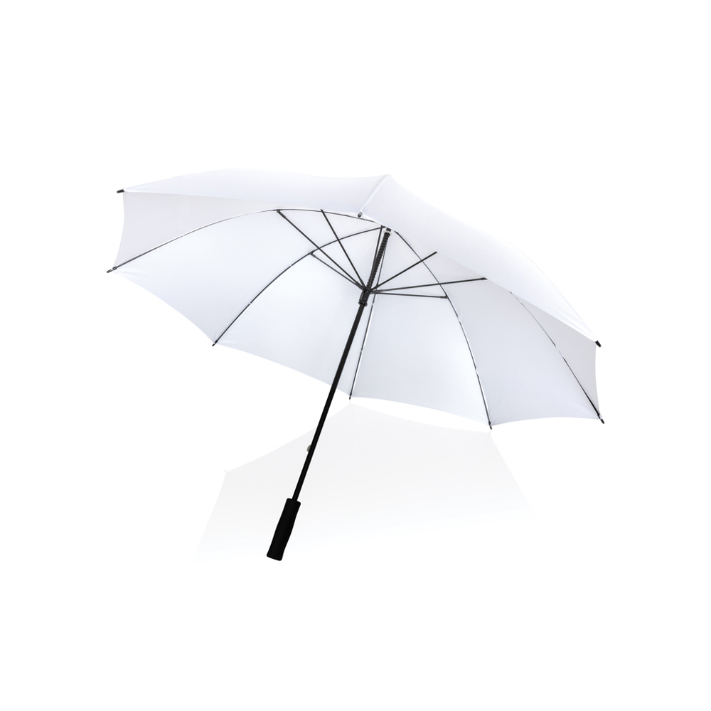 30" Impact AWARE™ RPET 190T Stormproof-Schirm - weiß (± PMS White)