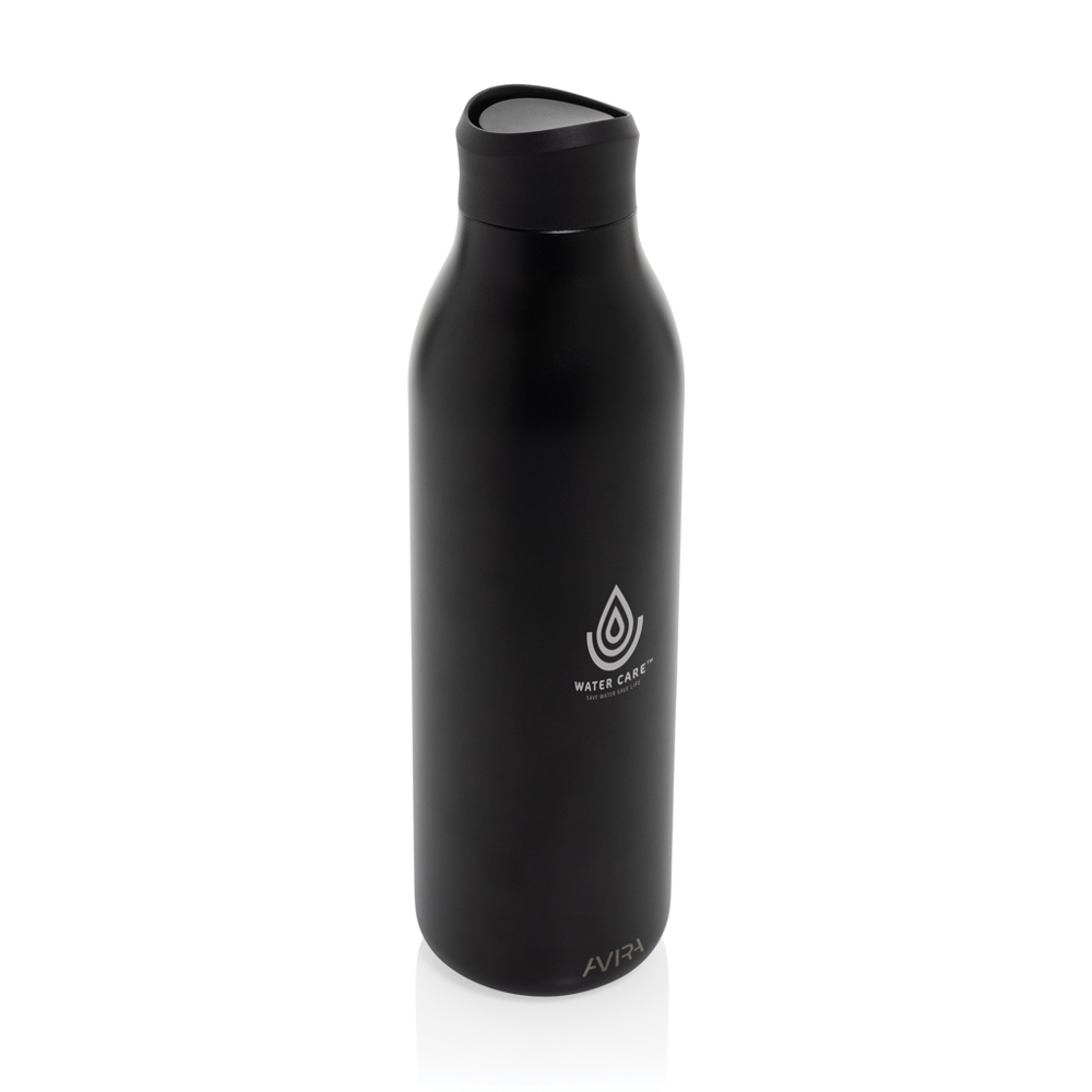 Avira Alok 360 Klick-Wasserflasche aus RCS rec. Stahl, 600ml