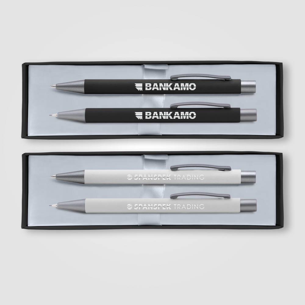 Bowie Kugelschreiber & Druckbleistift - Geschenkset
