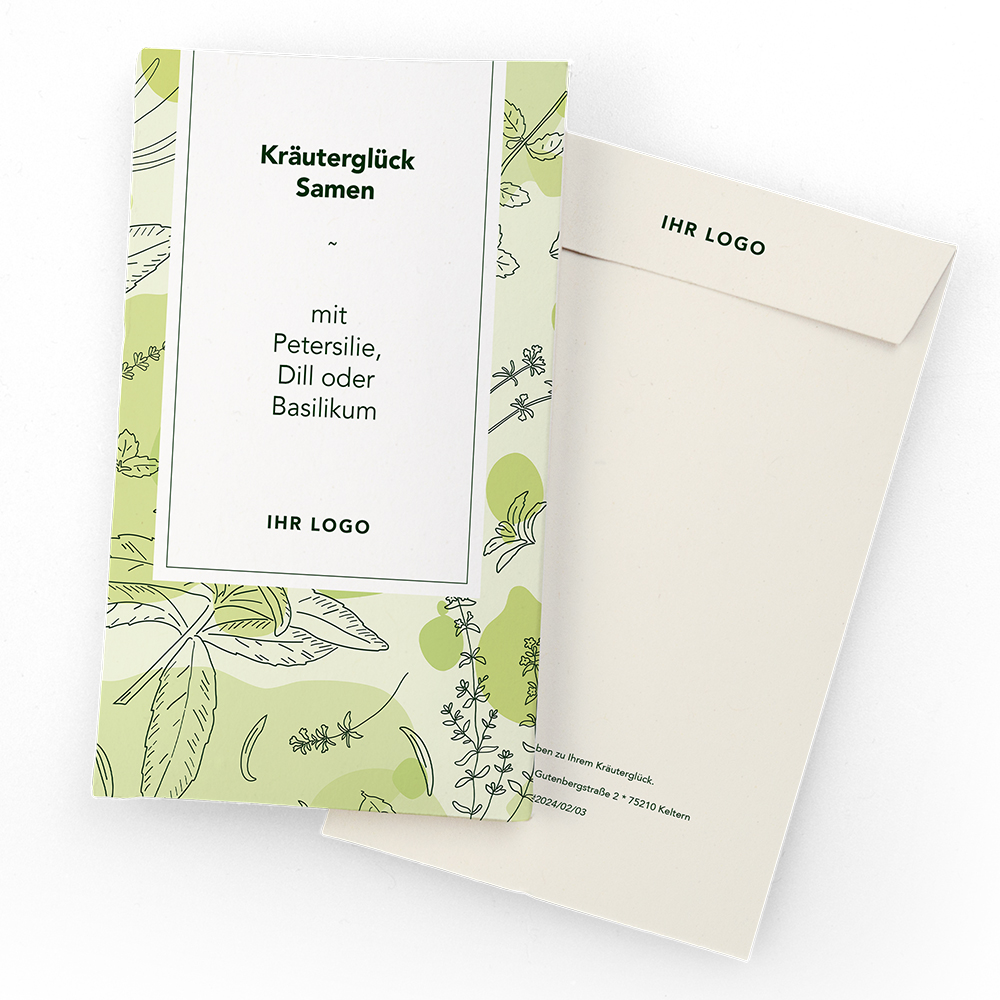 Kräuter-Samenbriefchen – Herbi