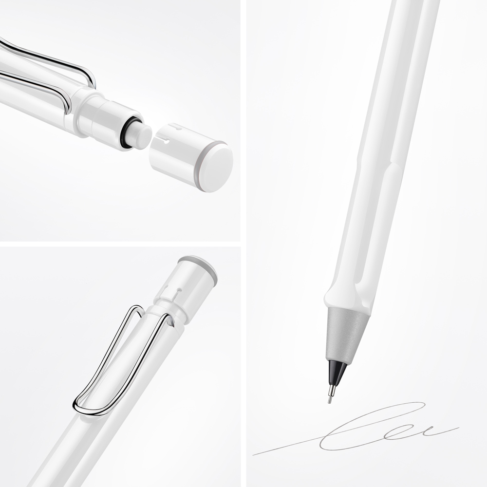 Druckbleistift LAMY safari white