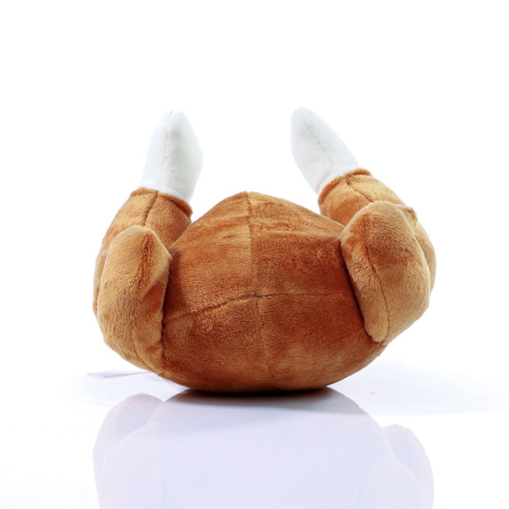 Hundespielzeug Hähnchen, braun, one size