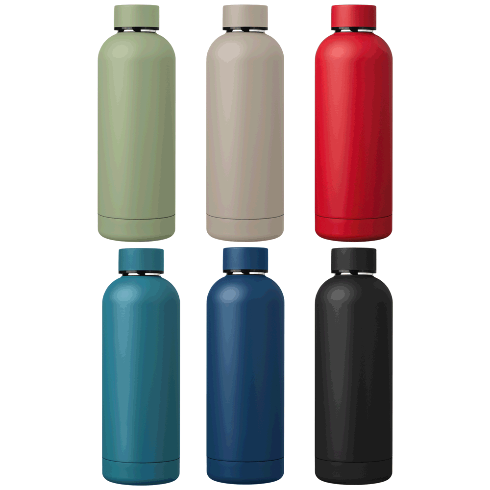 Astrid Recycling-Edelstahlflasche - Doppelwandig - 530 ml