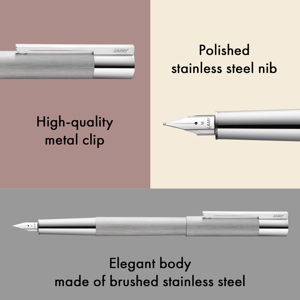 Füllhalter LAMY scala brushed