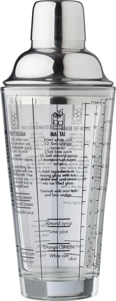 Glas-Cocktailshaker (400 ml) Adela - Neutral