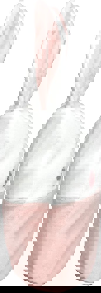 Hase für Wärmekissen, rosa, one size