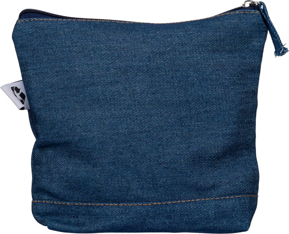 Kosmetiktasche aus recyceltem Denim Orin