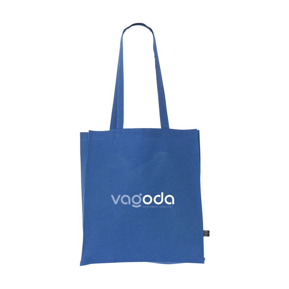 Colour Square Bag GRS Recycled Cotton (150 g/m²) Tasche - Blau