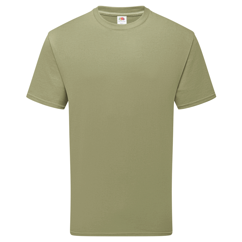 613620 - Pure Cotton T-Shirt - oliv