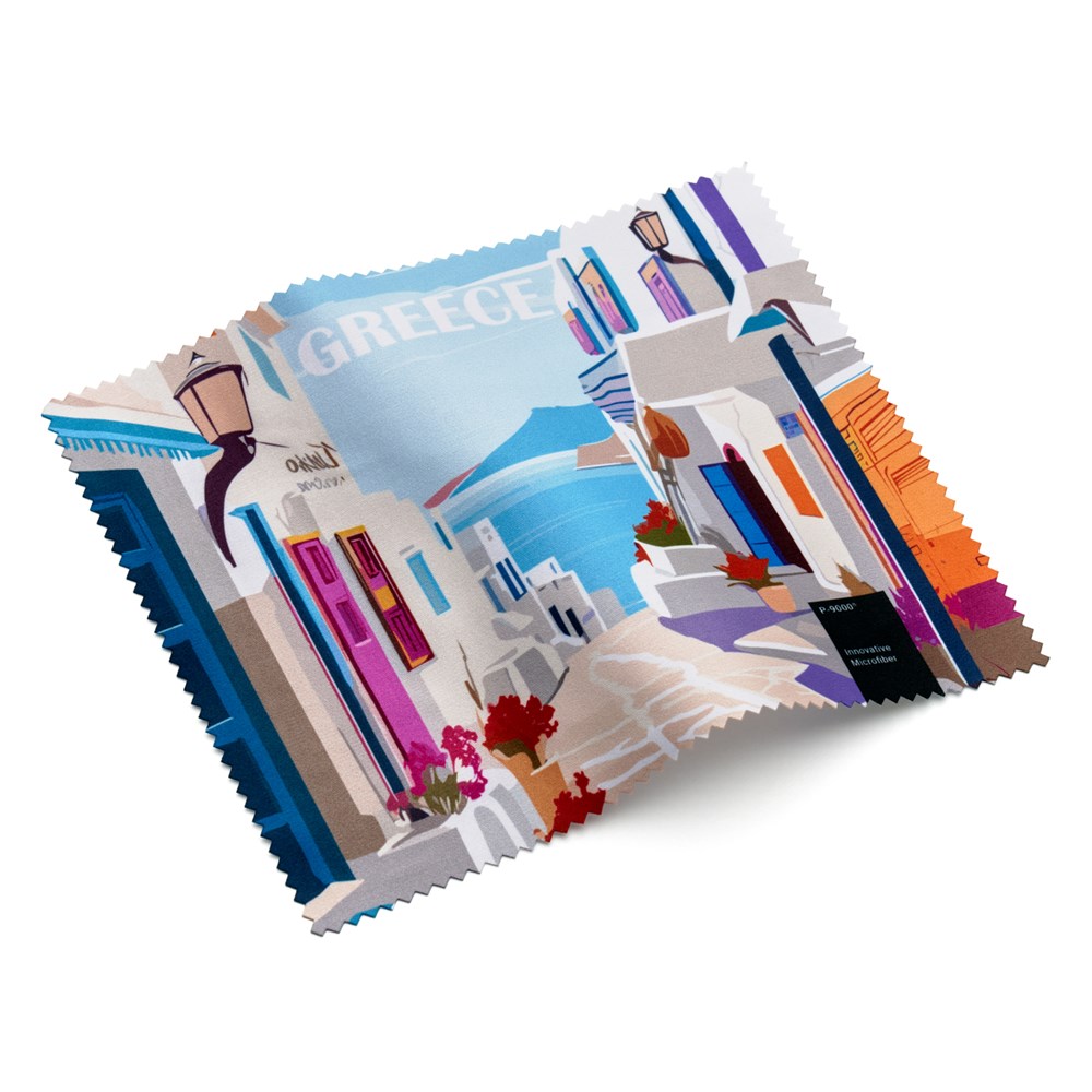 POLYCLEAN Brillenputztuch 18x18 cm im Etui, All-Inclusive-Paket