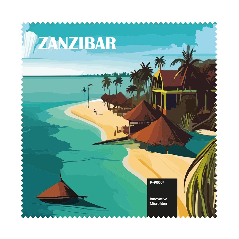 POLYCLEAN Brillenputztuch 18x18 cm im Etui, All-Inclusive-Paket