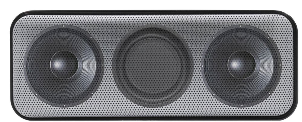 BrandCharger Drahtloser Lautsprecher Nano Pro - Schwarz/Silber