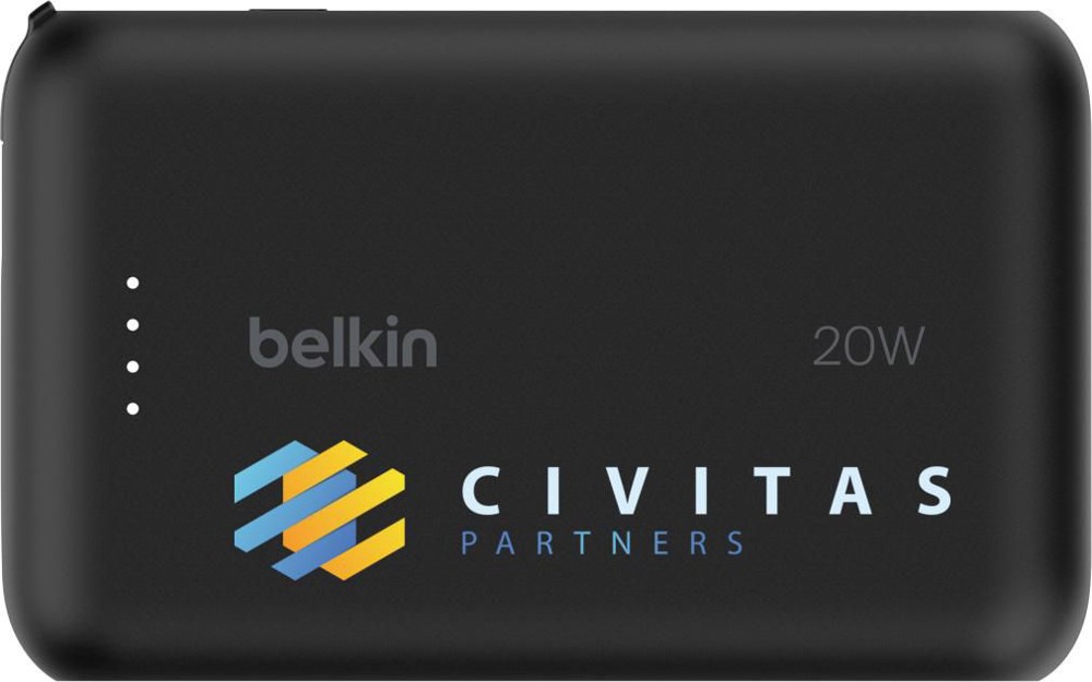 Belkin BoostCharge PowerBank 10K Integriertes Kabel